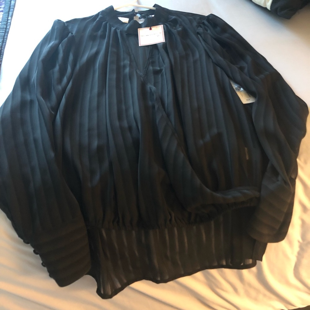 NWT black dress shirt